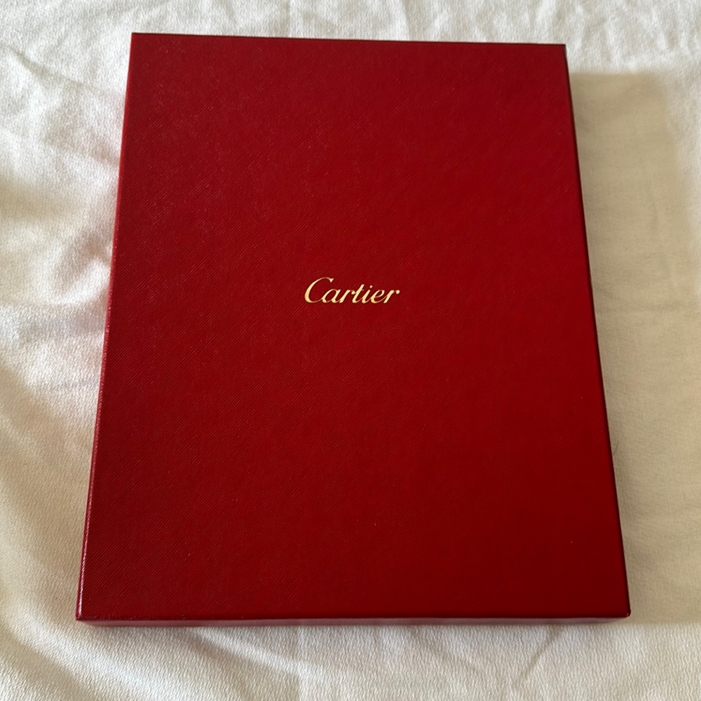 Empty Cartier Stationary Box